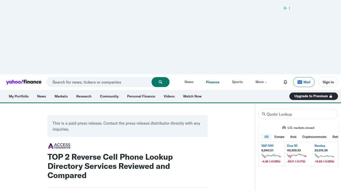 TOP 2 Reverse Cell Phone Lookup Directory Services Reviewed and Compared